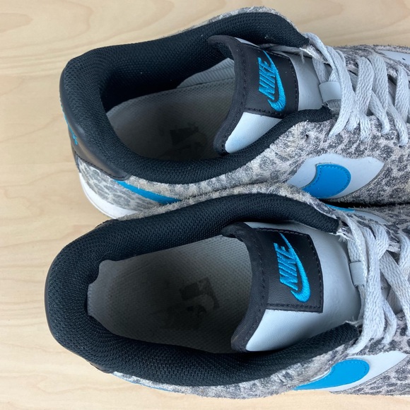 Nike Men’s Size 9.5 Air Force 1 Low PRM Snow Leopard Shoes Beaters - Read! - Picture 10 of 12